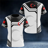 Turkish Flag Camouflage 3d Print Summer Men/Women Round Neck T-shirt Casual Short Sleeve Oversized Pullover Fashion Men Clothing