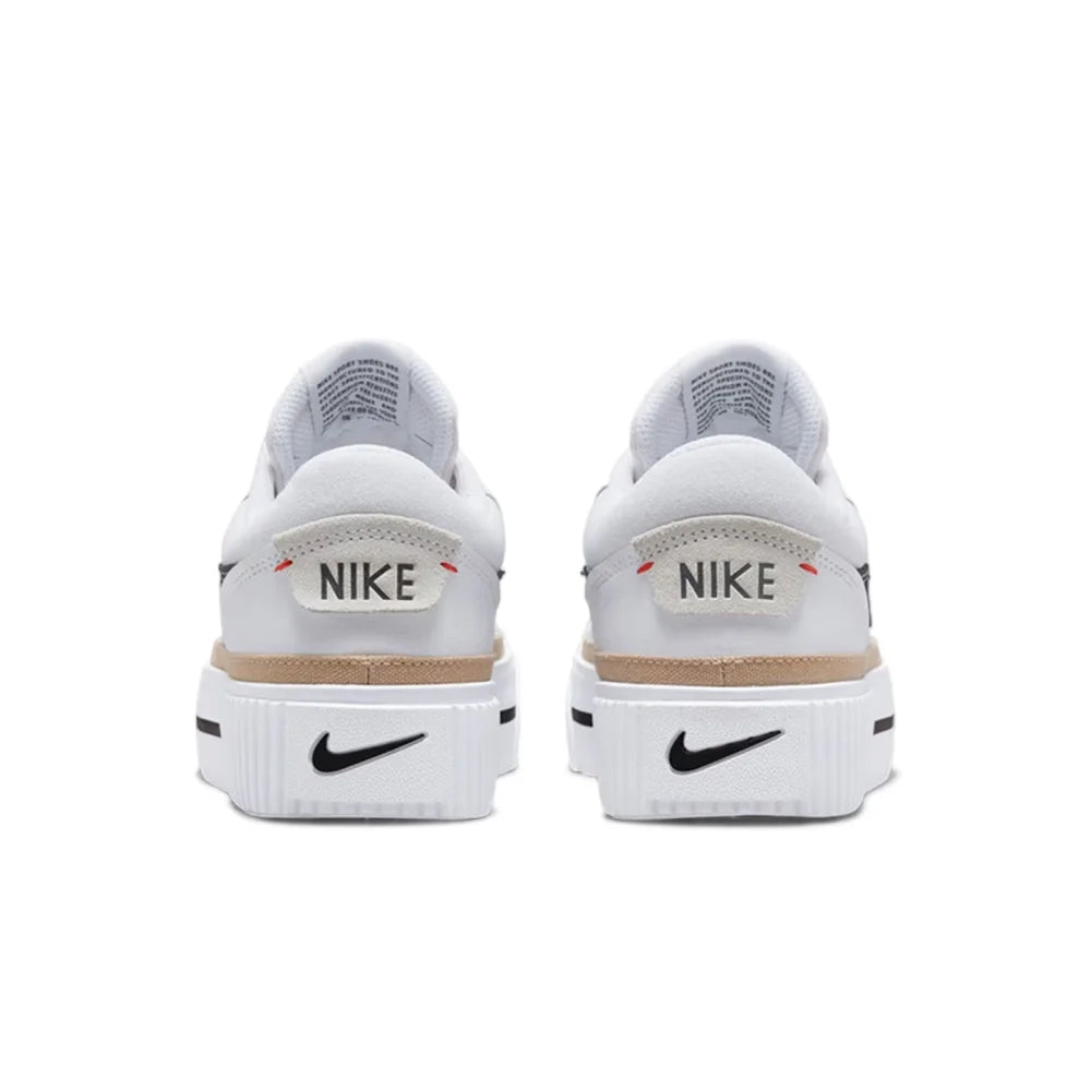 Nike Court Legacy Lit Leather Low-Top Tennis Skateboarding Shoes streetwear fashion product image 4