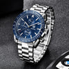 Black Men Watch BENYAR Top Brand Luxury Full Steel Business Quartz Watch Men Casual Waterproof Sports Watches Clock Relogio Masculino