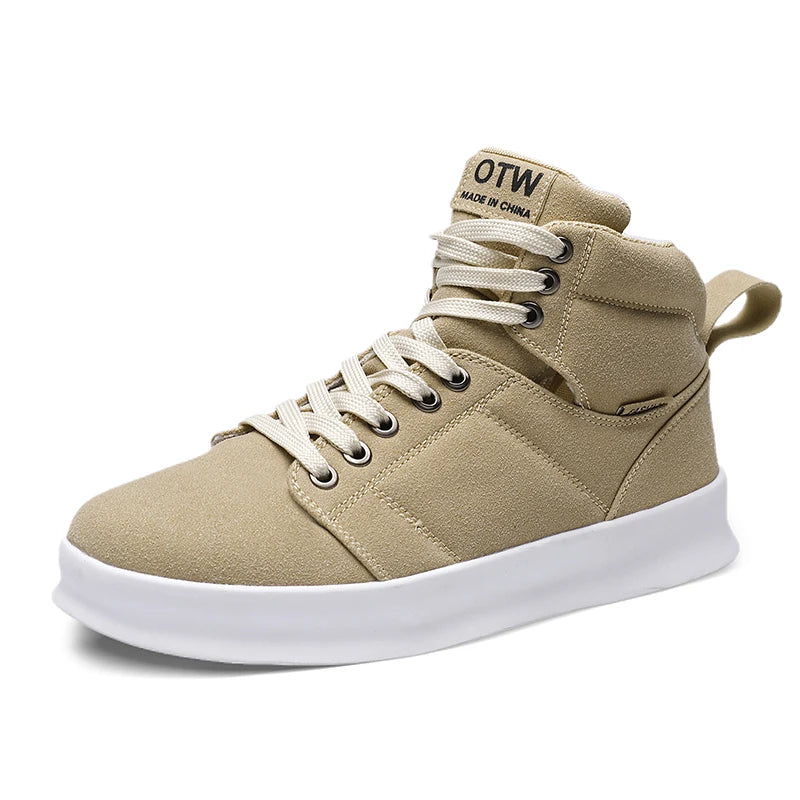 High Top Streetwear Sneakers – Lightweight Chunky Sole Casual Shoes, Comfortable Urban Trainers streetwear fashion product image 10