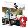 Sports Mesh T-shirt Switzerland Swiss Flag For Running Bike Soccer Tennis Football Fitness Tees 3D Printed