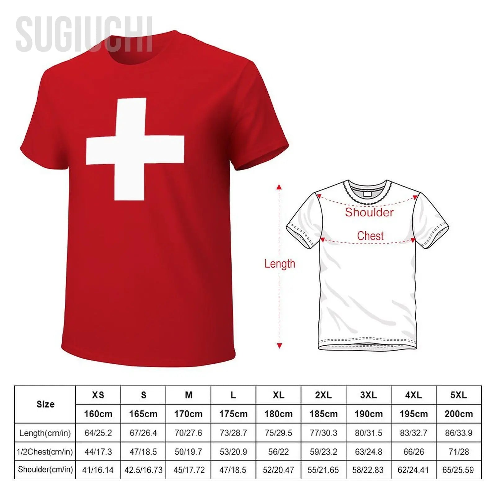 Switzerland Flag Swiss Men Tshirt Tees O-neck T Shirts Women Boys 100% Cotton T-Shirt streetwear fashion product image 7