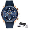 White Smoke Men Watch BENYAR Top Brand Luxury Full Steel Business Quartz Watch Men Casual Waterproof Sports Watches Clock Relogio Masculino