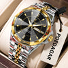 Antique White POEDAGAR Luxury Fashion Man Clock Top Business Waterproof Luminous Date Week Men's Watches Quartz Stainless Steel Men Wristwatch