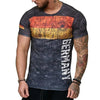 Portugal Spain Sweden Graphic T-shirt Men's Clothing Retro Street Casual T Shirts Classic Fashion Popular Oversized Tee Top