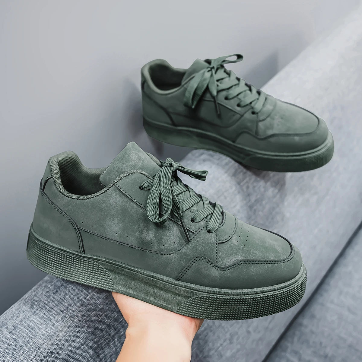 Men’s Minimalist Sneakers – Casual Streetwear Shoes streetwear fashion product image 8