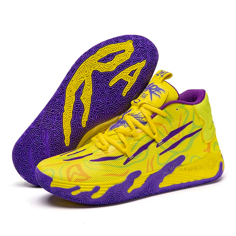 Basketball Sneakers – Breathable Sports Shoes
