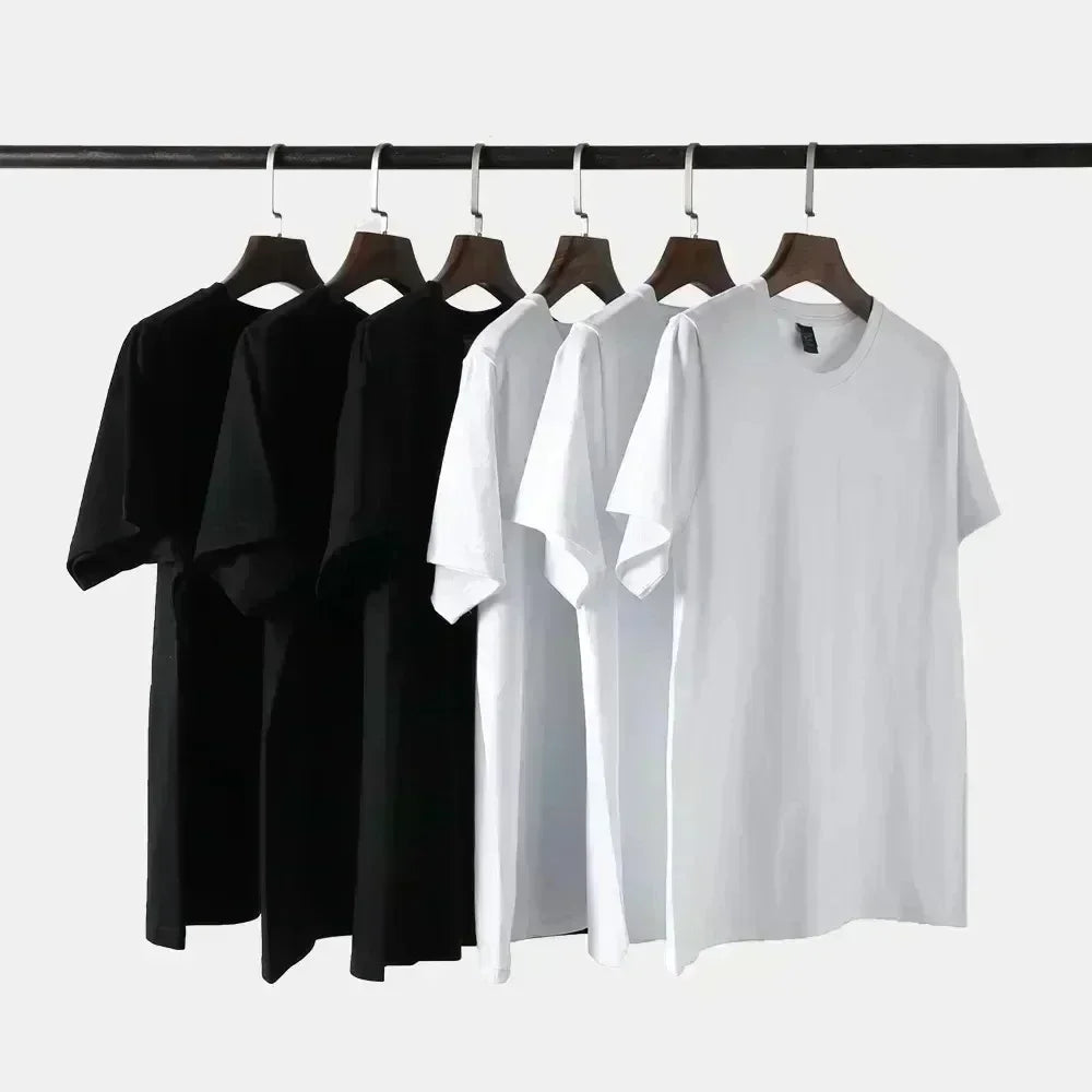 Switzerland Mountain Pure Cotton TShirt Casual Streetwear HipHop Style