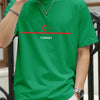Turkey National Flag Printed Men T Shirts Hip Hop All-Match T-Shirt Cotton Summer Clothes Casual Oversize Trendy Sportswear