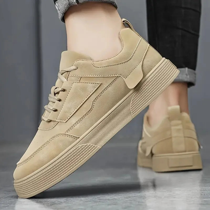 Casual Sneakers – Minimalist Streetwear Shoes,Everyday Walking Trainers