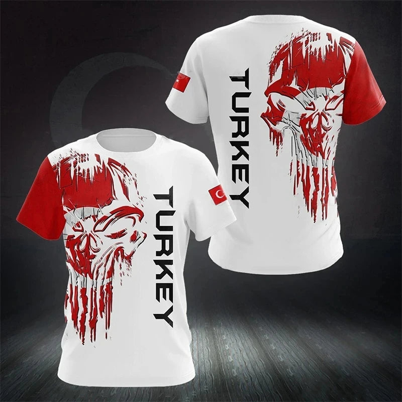 Turkey football Stadium Vibe T-Shirt  Fan Jersey | Game Day Streetwear