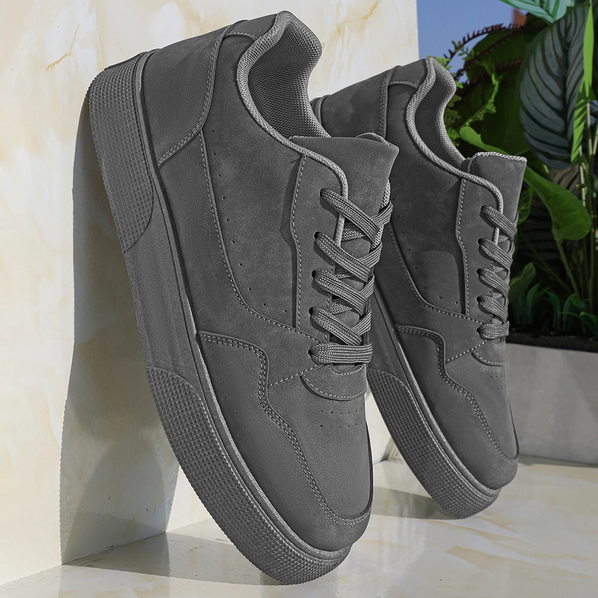 Men’s Minimalist Sneakers – Casual Streetwear Shoes streetwear fashion product image 5
