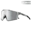White Smoke Kapvoe Cycling Glasses Polarized MTB Road Bike Glasses UV400 Protection Sunglasses Ultra Light Sport Eyewear Equipment