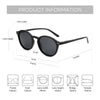 White Smoke ZENOTTIC Retro Small Round Polarized Sunglasses Men Women Lightweight Vintage UV400 Polarized Lenses Fashion Shades