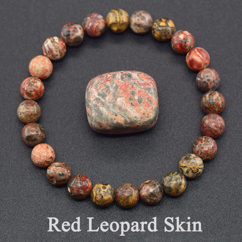 Dim Gray Natural Stone Genuine 5A Red Jasper Prayer Beaded Bracelets Women Men Rosary Meditation Bracelets Yoga Meditation Jewelry Gift