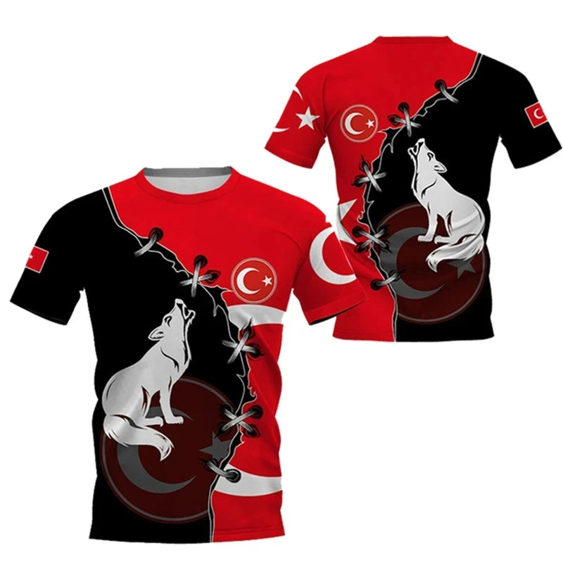Turkey football Stadium Vibe T-Shirt  Fan Jersey | Game Day Streetwear