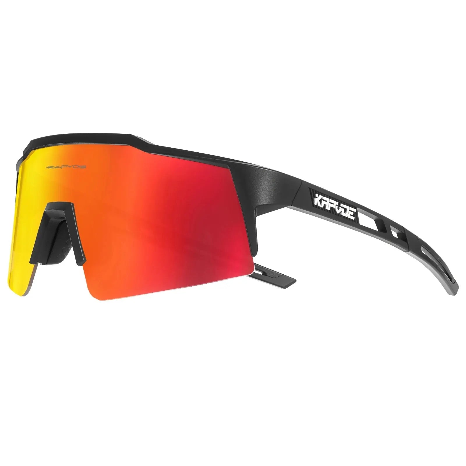 White Smoke Kapvoe Cycling Glasses Polarized MTB Road Bike Glasses UV400 Protection Sunglasses Ultra Light Sport Eyewear Equipment