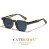 White Smoke CATERSIDE Fashion Men Sunglasses Small Frame Square Personalized Design Sun Glasses Women Travel Party Business Festival Gift