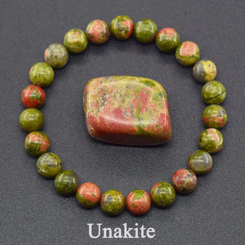 Dim Gray Natural Stone Genuine 5A Red Jasper Prayer Beaded Bracelets Women Men Rosary Meditation Bracelets Yoga Meditation Jewelry Gift