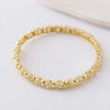 Lavender LUIZADA New Vintage Indian Women'S Bracelet African Wedding Luxury Gold Plated Bride Exquisite Lucky Bangle Jewelry