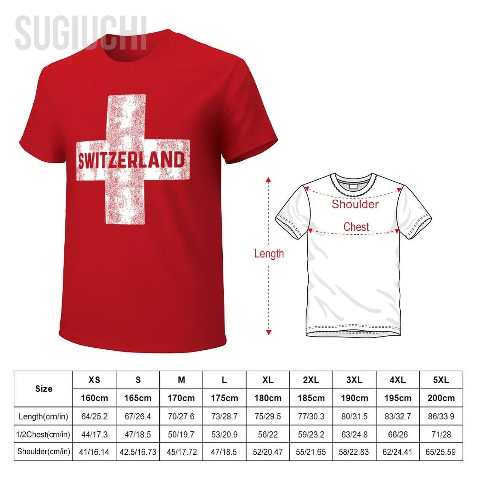 Men Retro Swiss Flag Of Switzerland Tshirt Tees O-neck T Shirts Women Boys 100% Cotton T-Shirt streetwear fashion product image 7