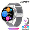 White Smoke G.L Wear 2025 New Men's Smart Watch HD Display Health Tracking Bluetooth Calling Voice Assistant Sports Smartwatch