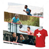 Sports Mesh T-shirt Switzerland Swiss Flag For Running Bike Soccer Tennis Football Fitness Tees 3D Printed