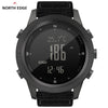 White Smoke NORTH EDGE APACHE-46 Men Digital Watch Outdoor Sports Running Swimming Outdoor Sport Watches Altimeter Barometer Compass WR50M