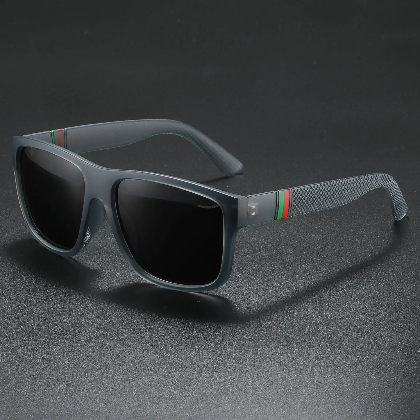 Dark Slate Gray 2025 Luxury Brand Polarized Sunglasses Men High-End Outdoor Glasses Fashion Square Driving Eyewear Travel Sun Glasses UV400