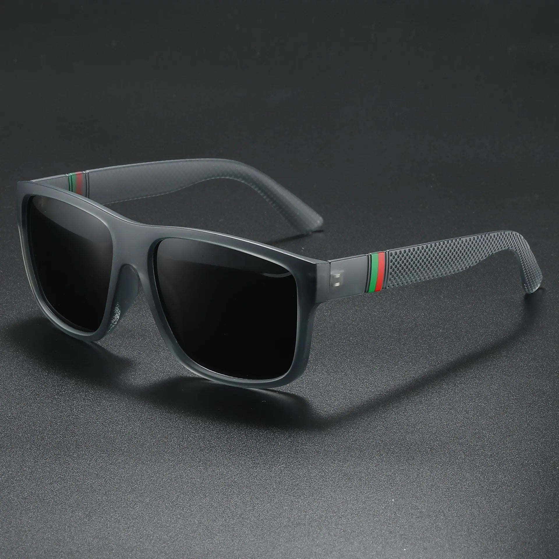 Dark Slate Gray 2025 Luxury Brand Polarized Sunglasses Men High-End Outdoor Glasses Fashion Square Driving Eyewear Travel Sun Glasses UV400