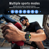 Black G.L Wear 2025 New Men's Smart Watch HD Display Health Tracking Bluetooth Calling Voice Assistant Sports Smartwatch