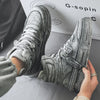Distressed High Top Sneakers