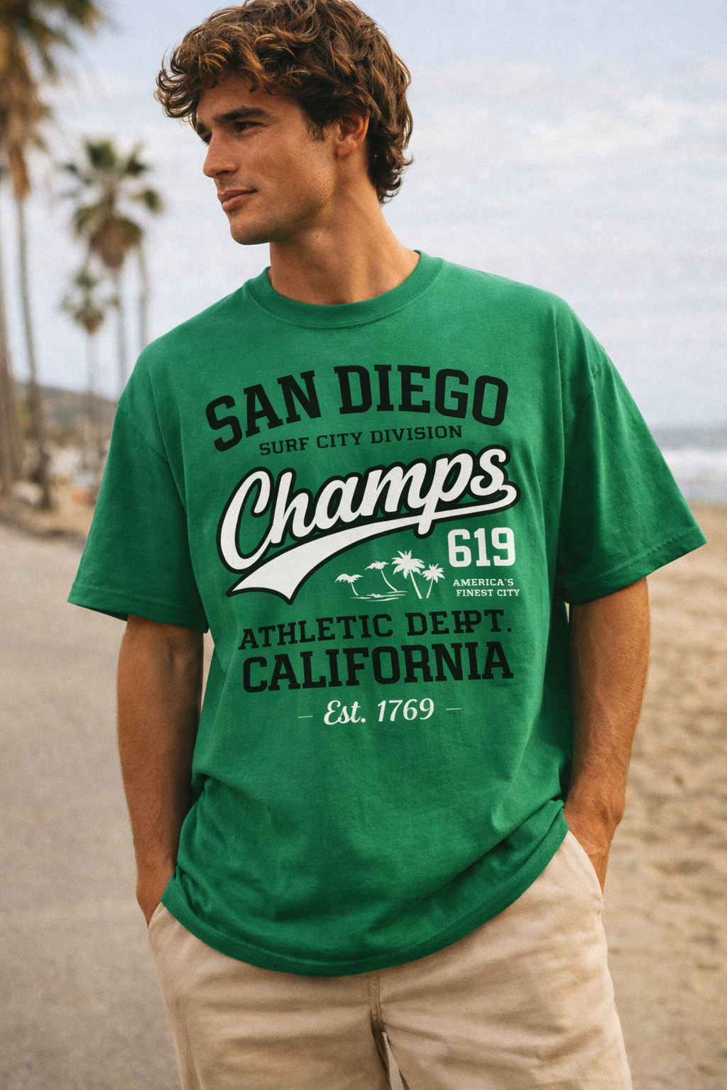 San Diego 619 Surf T Shirt 