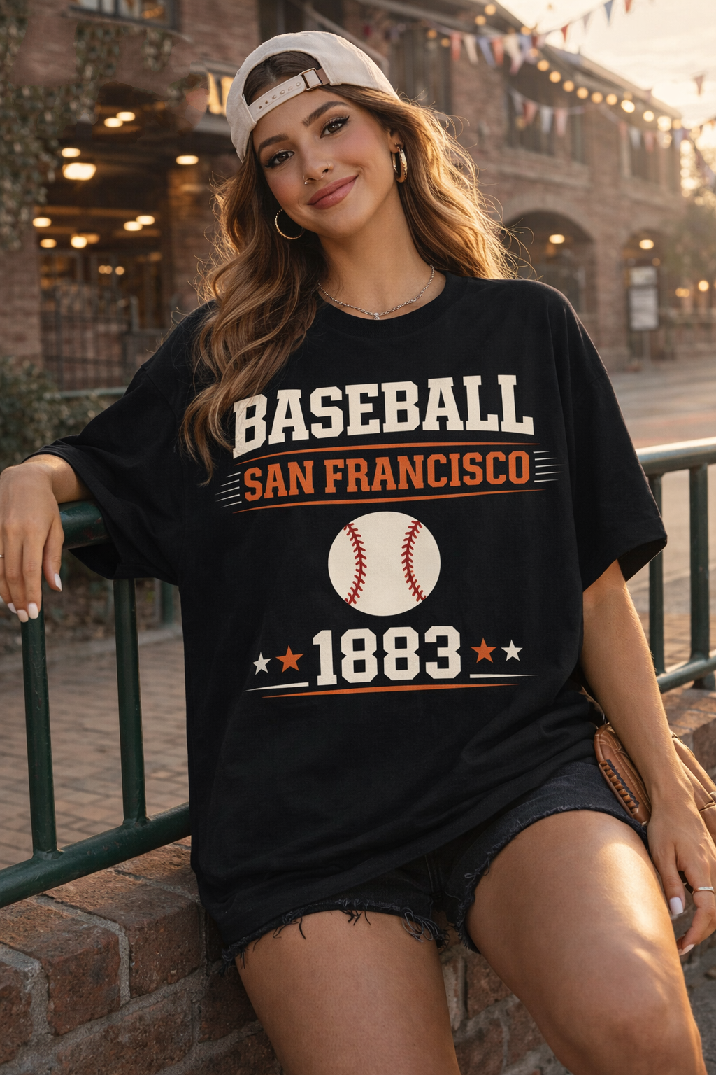 San Francisco Baseball 1883 Tee vintage-style baseball shirt