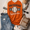 San Francisco Baseball Academy Athletic T Shirt bv