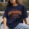 Black San Francisco Bay City Baseball 1883 T Shirt – Vintage Athletic Streetwear Tee