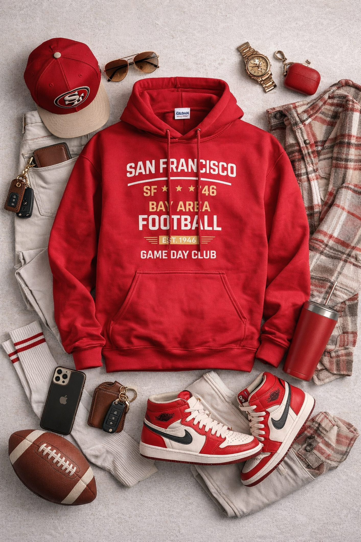 San Francisco Football Hoodie