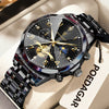 Seashell POEDAGAR Luxury High Quality Man Wristwatch Chronograph Stainless Steel Quartz Men's Watches Waterproof Luminous Men Clock Reloj