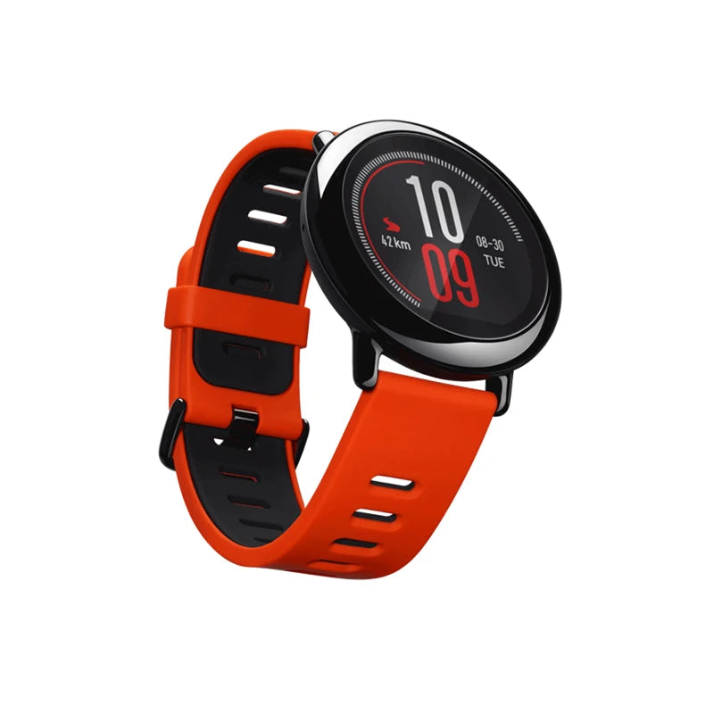 White Smoke Original Amazfit Pace Men's Smart Watch Sportwatch Global Firmware with English Language Stock Bluetooth Watch GPS 95New Watches