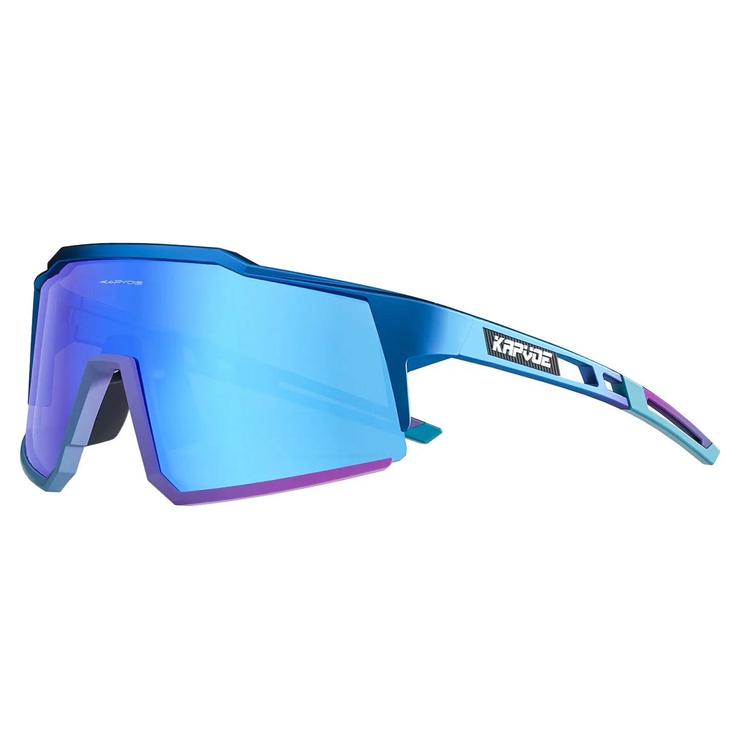 White Smoke Kapvoe Cycling Glasses Polarized MTB Road Bike Glasses UV400 Protection Sunglasses Ultra Light Sport Eyewear Equipment