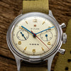 Dark Olive Green RED STAR 38mm Men's 1963 Chronograph Mechanical Watch Pilot with Seagull Movement ST1901 Air Force Aviation Sapphire Goose 40mm