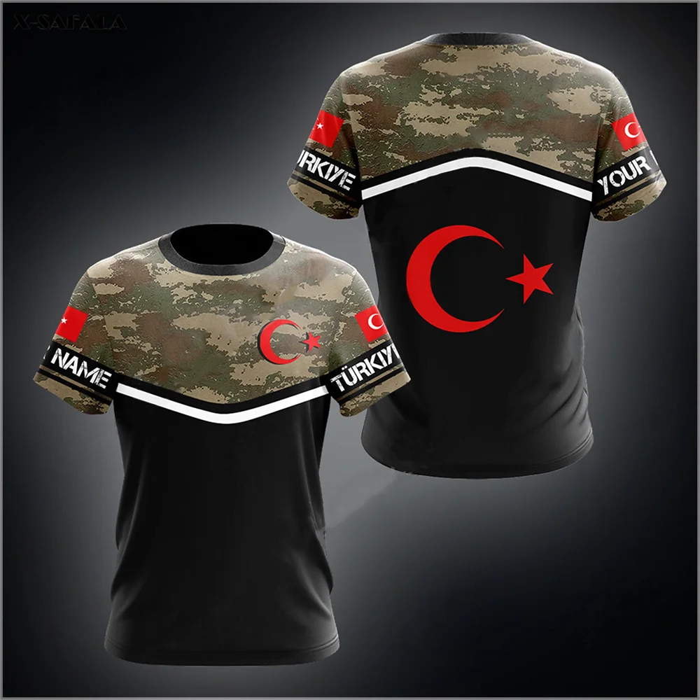 Turkish Men's T-Shirts Fashion Short Sleeve Tops Turkish Flag Print Shirts Summer Round Neck Oversized Men's Clothing Camisa streetwear fashion product image 15
