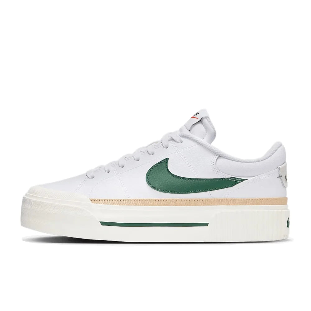 Nike Court Legacy Lit Leather Low-Top Tennis Skateboarding Shoes streetwear fashion product image 14