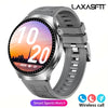 White Smoke G.L Wear 2025 New Men's Smart Watch HD Display Health Tracking Bluetooth Calling Voice Assistant Sports Smartwatch