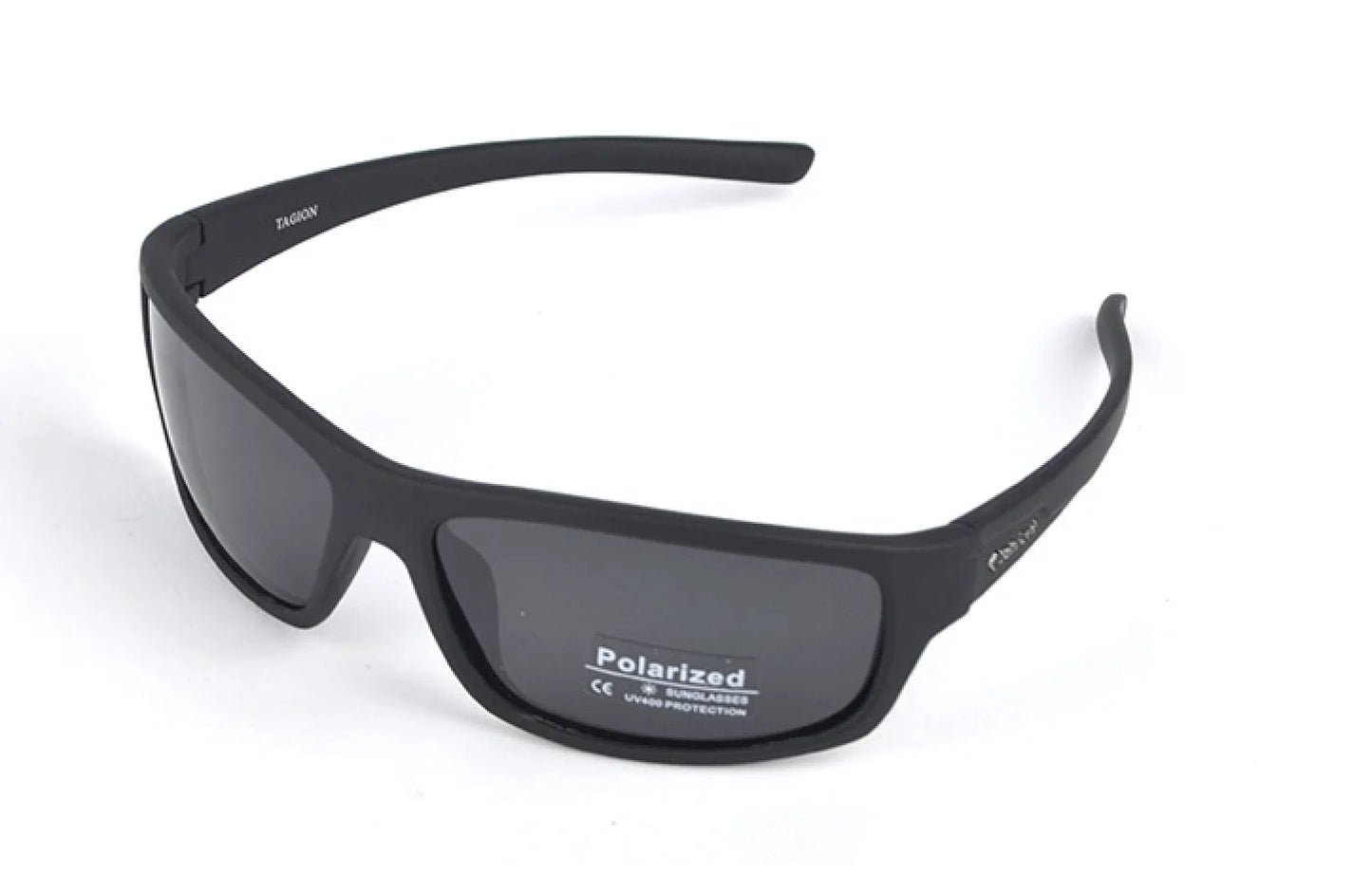 White Smoke TAGION Sport Sunglasses Men Polarized Hipster Glasses UV400 Hiking Driving Glasses Lentes De Sol Hombre Polarizing Lenses TG5104