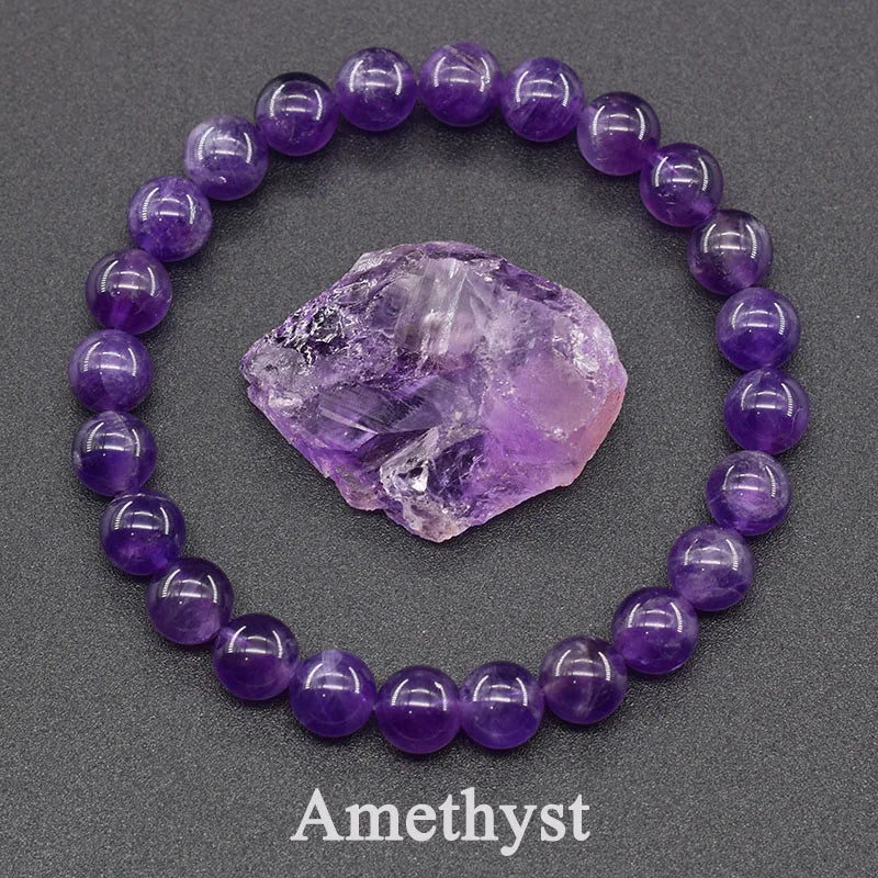 Dim Gray 5A Natural Tiger Eye Bracelets Men Women Charm Natural Stone Jewelry Health Protection Soul Healing Couple Crystal Bead Bracelet