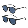 White Smoke ZENOTTIC Retro Small Round Polarized Sunglasses Men Women Lightweight Vintage UV400 Polarized Lenses Fashion Shades