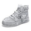 Distressed High Top Sneakers