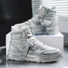 Distressed High Top Sneakers