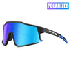 White Smoke Kapvoe Cycling Glasses Polarized MTB Road Bike Glasses UV400 Protection Sunglasses Ultra Light Sport Eyewear Equipment